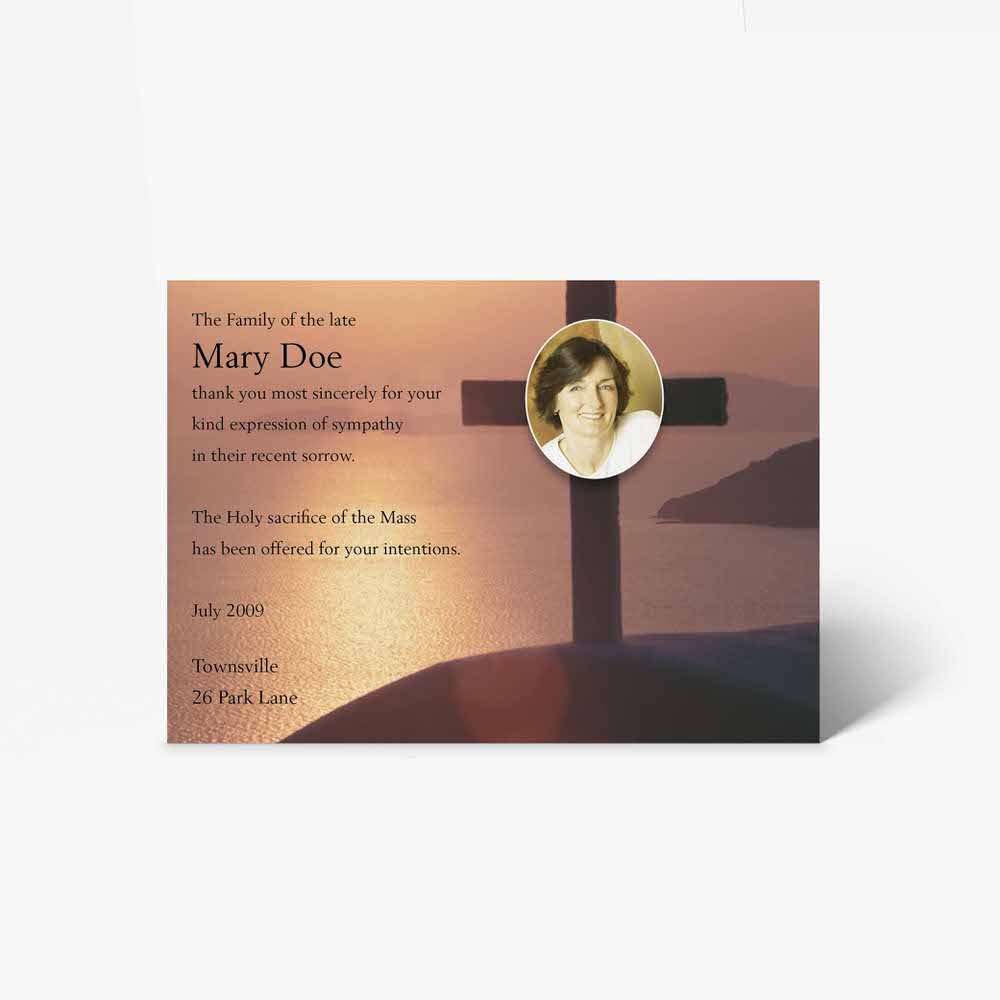 funeral card template - memorial card template