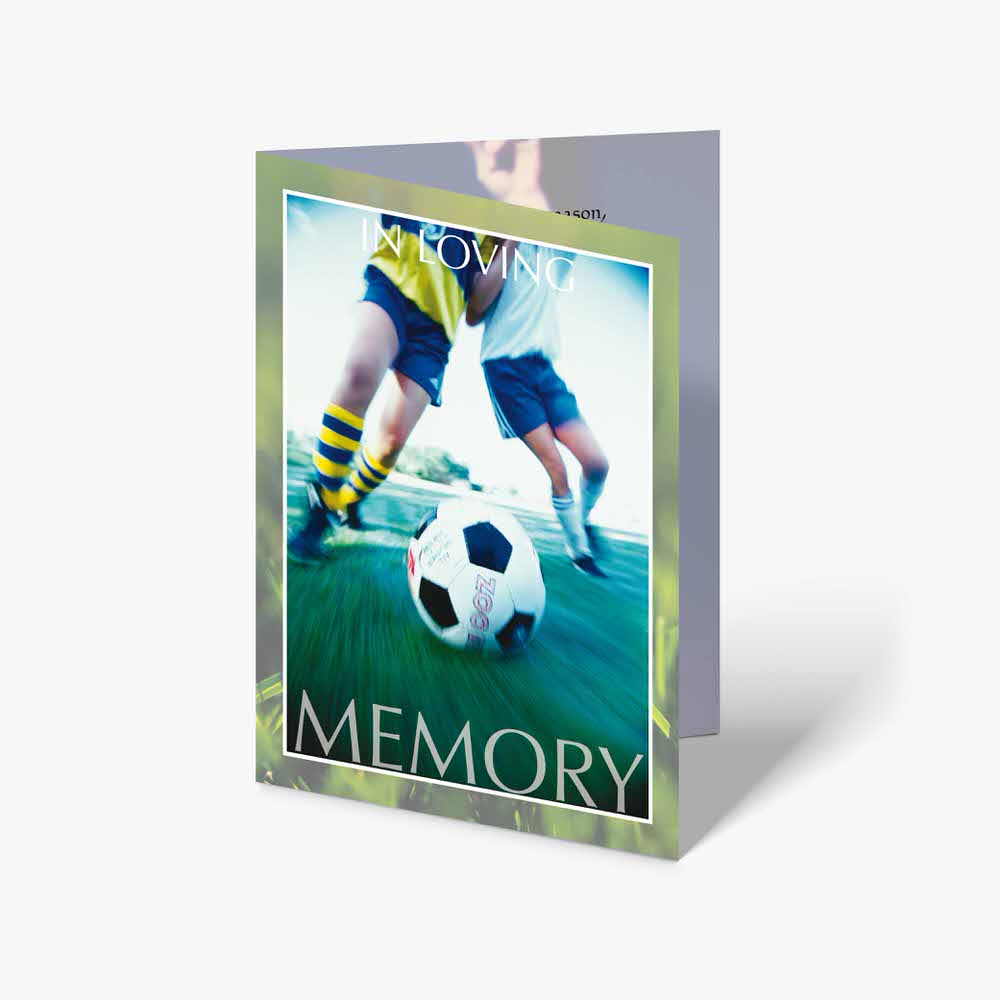 memory card - football