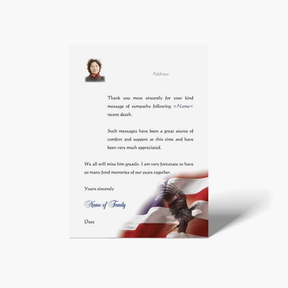 thank you letter template for veterans