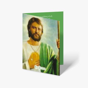 jesus of the cross greeting card