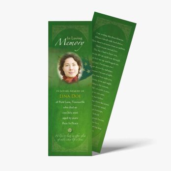 green bookmark template png