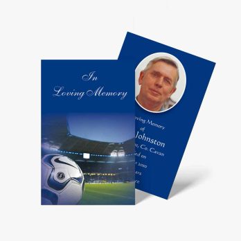 funeral program template for soccer