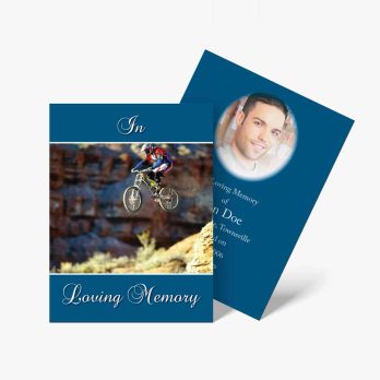 funeral card template