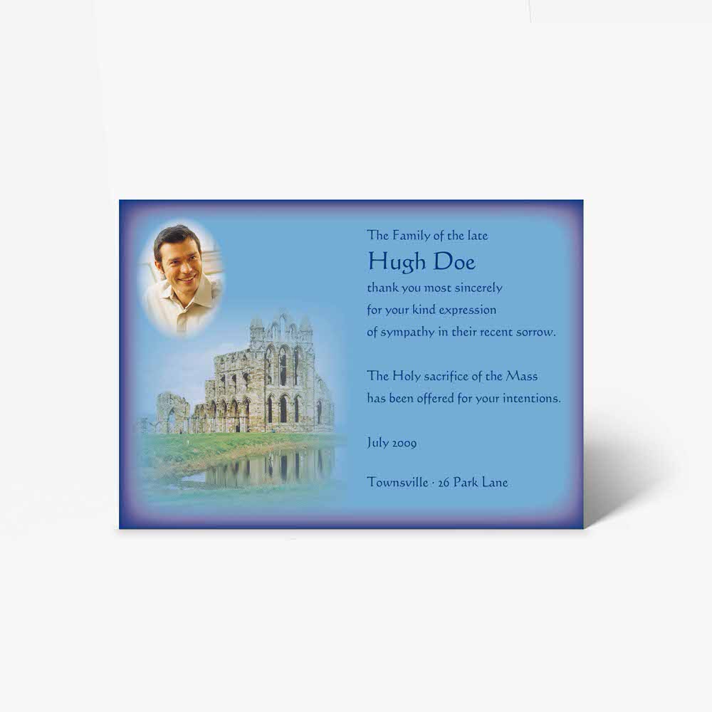 wedding card - high priest