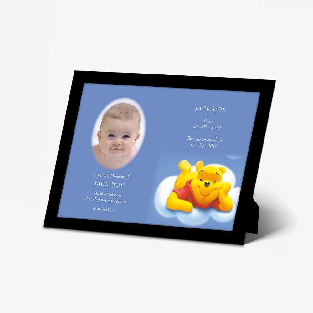 winnie the pooh baby photo frame