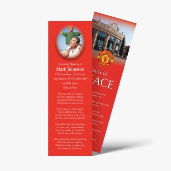 manchester united bookmark