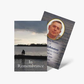 memorial cards for the deceased