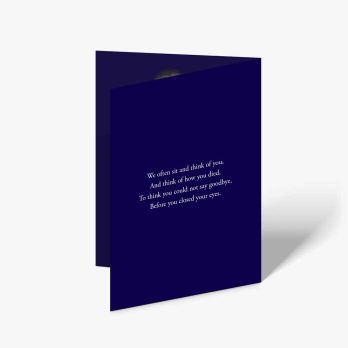 the moon is a harsh mistress greeting card
