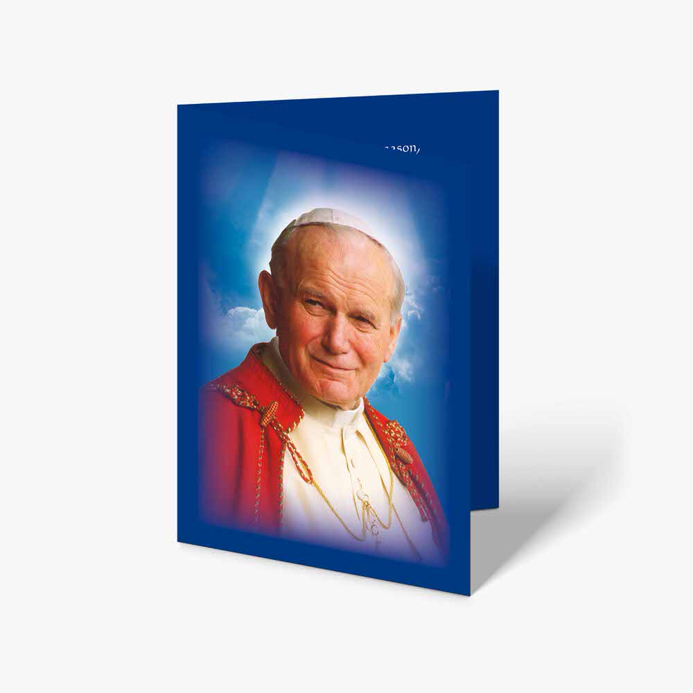 pope francis greeting card