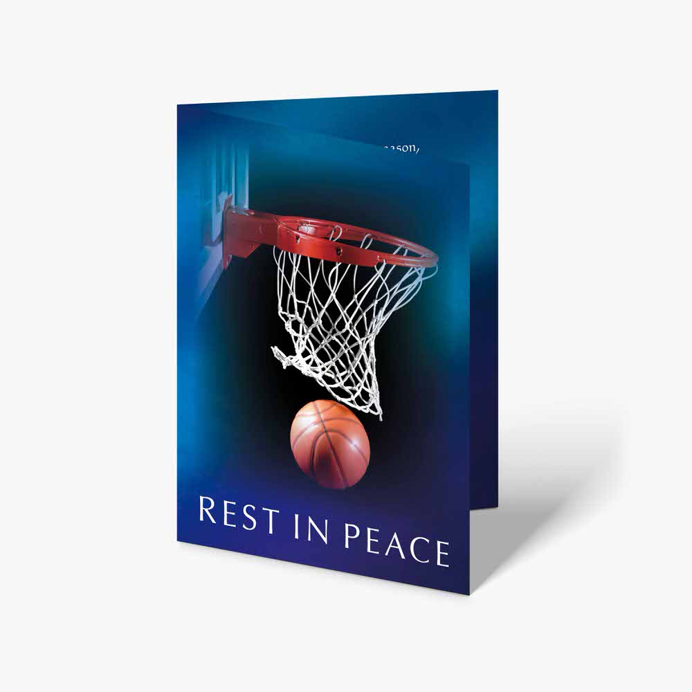 basketball card rest in peace
