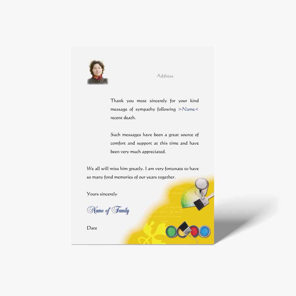 thank you letter template for business