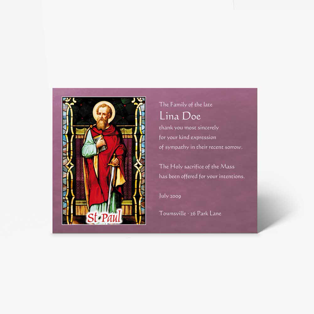 st leo the great prayer card