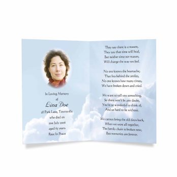 funeral card template - free funeral card template