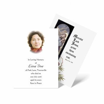 funeral program template