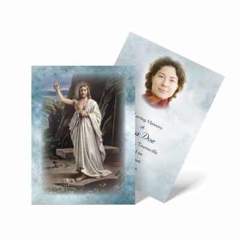 holy water prayer card