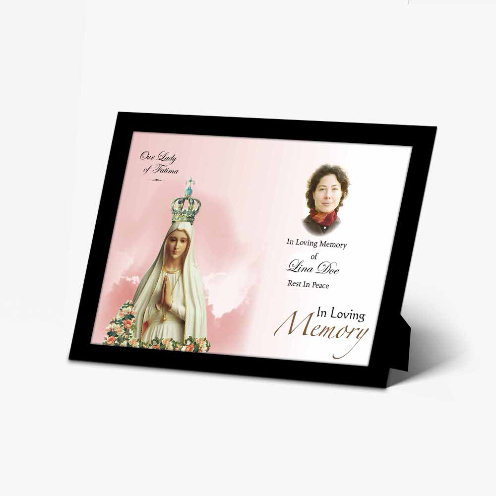 a picture frame with a picture of a woman in a white dress