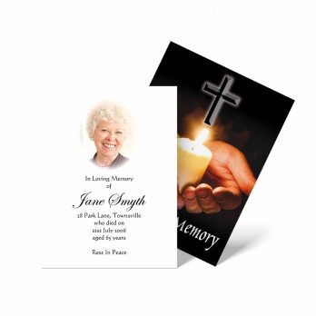 funeral cards and memorial cards