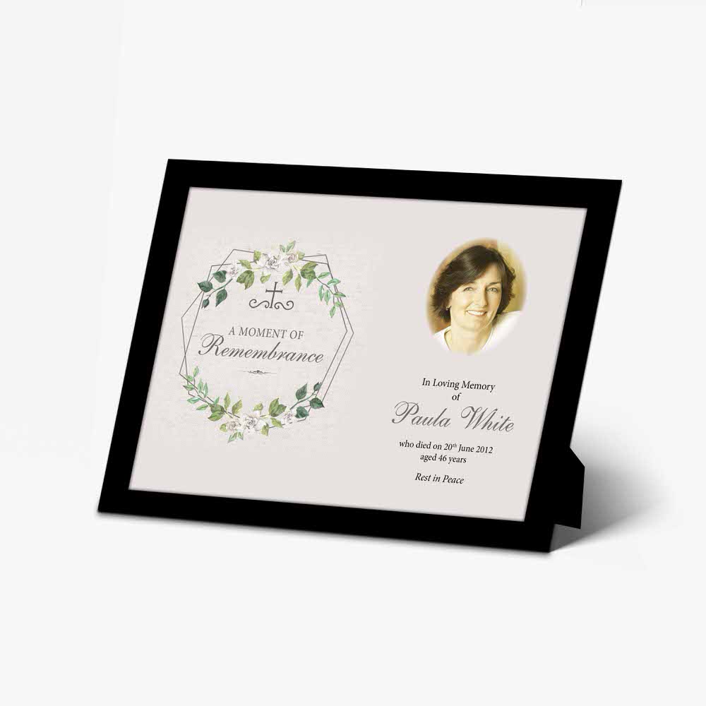 funeral card template - funeral card template