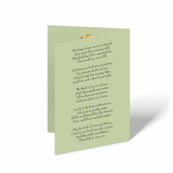 the lord is my shepherd, i shall not want greeting card